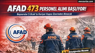AFAD 473 personel alımı başvurusu 5 Ocak'ta başlıyor
