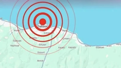 Trabzon Valiliği'nden deprem açıklaması