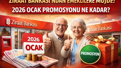 Ziraat Bankası'ndan Emeklilere Müjde! 2026 Ocak Promosyonu Ne Kadar?