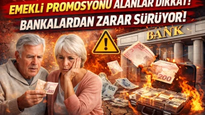 Emekli Promosyonu Alanlar Dikkat! Bankalardan Zarar Sürüyor!
