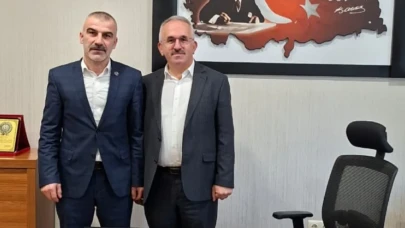 BBP Rize, Ağız ve Diş Sağlığı Merkezi Müdürü Ali Çelik’i Ziyaret Etti