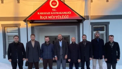 Trabzon Dini İhtisas Merkezi Heyeti Karayazı Müftüsü ile Görüşme Gerçekleştirdi