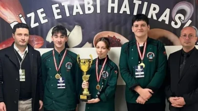 İyidere, Uluslararası Aşçılık Yarışması'nda Karadeniz Bölge birincisi oldu!