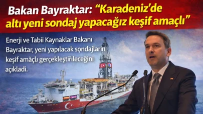 Bakan Bayraktar: “Karadeniz’de altı yeni sondaj yapacağız keşif amaçlı”