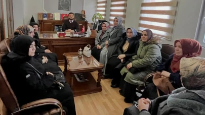 Olur Kadın Kolları, İlçe Müftülüğü’ne Ziyaret Gerçekleştirdi