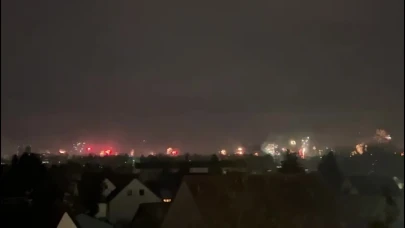 Almanya yeni yıla coşkulu kutlamalarla girdi