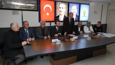 AK Parti Arhavi İlçe Başkanlığı Genişletilmiş İlçe Divan Toplantısı Gerçekleştirildi