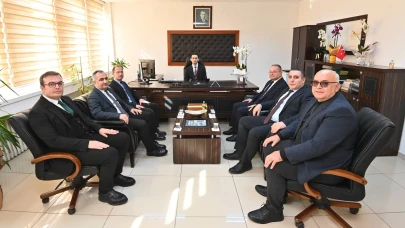 Yeni Şube Müdürü Karslıoğlu'na DSİ'den hayırlı olsun ziyareti