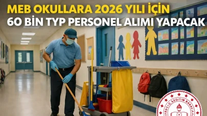 MEB Okullara 2026 Yılı İçin 60 Bin TYP Personel Alımı Yapacak