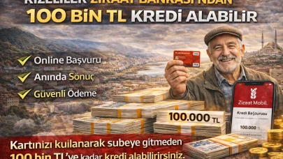 Rizeliler Ziraat Bankası’ndan 100 Bin TL Kredi Alabilir