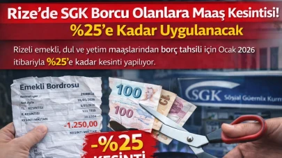 Rizeli Emekli Dul ve Yetim Maaşları Kesiliyor