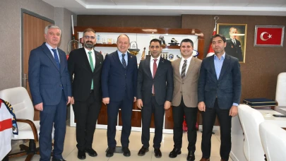 Askon ve Gençlik Spor İl Müdürlüğü'nden iş birliği görüşmeleri ve plaket takdimi