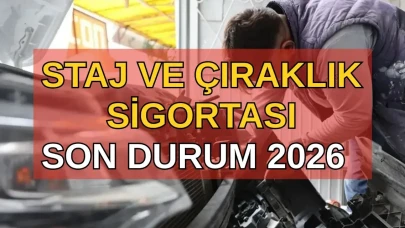 Staj ve Çıraklık Sigortası Başlangıç Sayılan Haller ve Hizmet Dökümü Sorgulama
