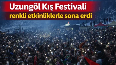 Uzungöl Kış Festivali renkli etkinliklerle sona erdi
