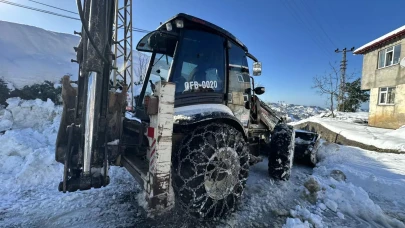 Of’ta Karla Mücadele Çalışmaları Aralıksız Sürüyor
