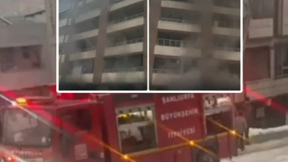 Şanlıurfa Eyyübiye'de Korkutan Yangın!