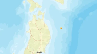 Japonya'da 5.1 büyüklüğünde deprem! Noda'nın 107 kilometre doğusunda gerçekleşti.-