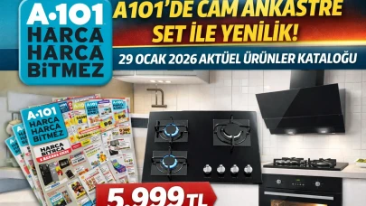 A101'de Cam Ankastre Set ile Yenilik! 29 Ocak 2026 Aktüel Ürünler Kataloğu