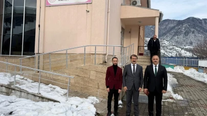 Artvin'de Murgul Anaokulu'na ziyarette eğitim kalitesi değerlendirildi