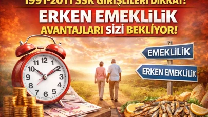 1991-2011 SSK Girişlileri Dikkat! Erken Emeklilik Avantajları Sizi Bekliyor!