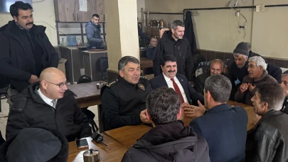 Onur Karaburun vatandaşlarla buluşarak talep ve önerileri dinledi, emniyet hizmetleri değerlendirildi