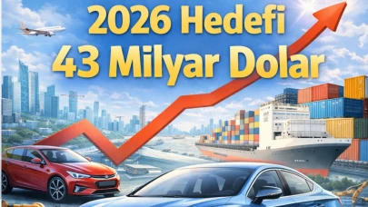 Otomotiv sektörü 2025’te rekor kırdı: 2026 hedefi 43 milyar dolar