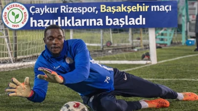 Çaykur Rizespor, Başakşehir maçı hazırlıklarına başladı