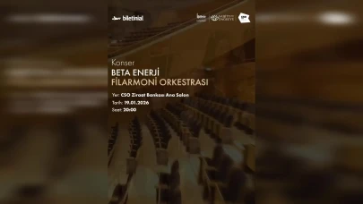 Beta Filarmoni Orkestrası, 19 Ocak'ta Ankaralı müzikseverlerle buluşacak