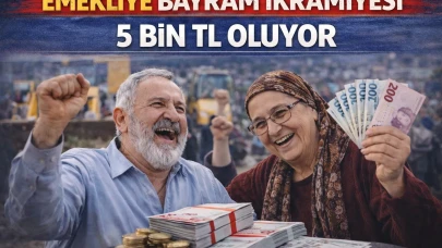 Emekliye bayram ikramiyesi 5 bin TL oluyor