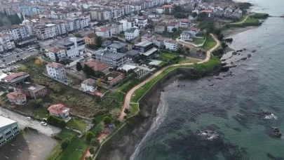 BÜYÜKŞEHİR ÜNYE’DE BİSİKLET YOLU AĞINI BÜYÜTÜYOR