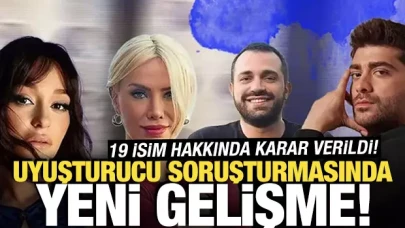 'Uyuşturucu' soruşturmasında 19 şüpheli tutuklandı