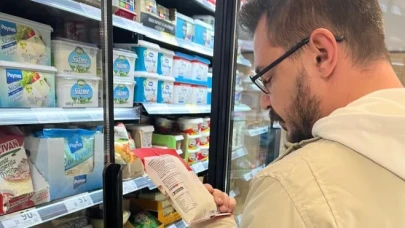 Düzköy'de Zincir Marketler Gıda Güvenliği İçin Denetlendi