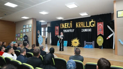 Akçaabat'ta Enerji Haftası'nda çocuklara enerji verimliliği anlatıldı