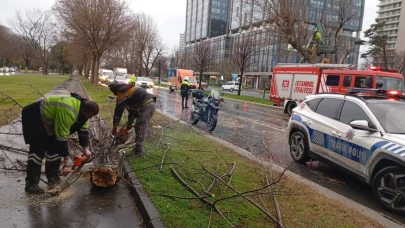 Bakırköy'de Fırtına ve Yağışa Karşı Önlemler Alındı