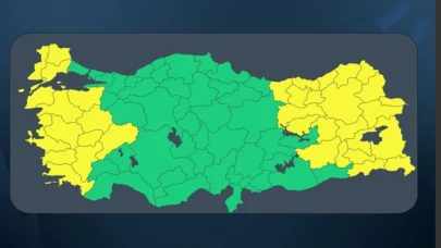 Meteoroloji'den 36 ile 'sarı' alarmı: Hakkari ve Van da dahil!