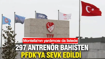 Montella'nın yardımcısı dahil 297 antrenör PFDK'ya sevk edildi