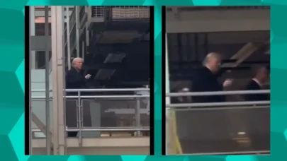 Trump'tan İşçiye Tepki: Müstehcen Hareketle Karşılık Verdi