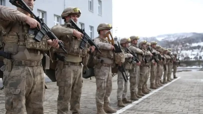 Ordu'da Jandarma Komandoları Kış Tatbikatıyla Kabiliyeti Artırıyor!