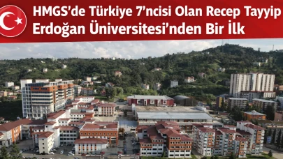 HMGS’de Türkiye 7’ncisi Olan Recep Tayyip Erdoğan Üniversitesi’nden Bir İlk
