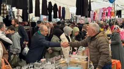 CHP Rize Merkez İlçe Örgütü Semt Pazarında Vatandaşlarla Buluştu