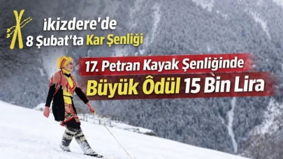 İkizdere’de 8 Şubat’ta Kar Şenliği, 17.Petran Kayak Şenliğinde Büyük Ödül 15 Bin Lira