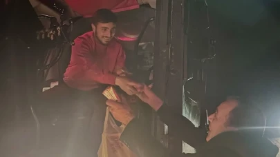 Erzurum–Çat Yolunda Mahsur Kalan Vatandaşlara İkram Desteği