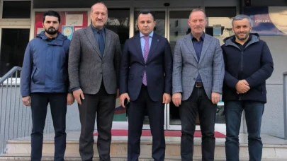 Kaymakam Uzan’a Veda Ziyareti ve Teşekkür Mesajı