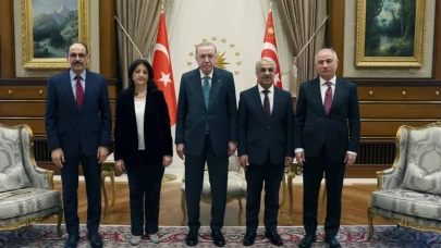 DEM Parti İmralı Heyeti'nin Erdoğan ile görüşmesi başladı