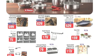 BİM'den 13 Şubat'a Özel Aktüel Kataloğu Yayınlandı! Mutfak ve Banyo Ürünlerinde Benzersiz Fırsatlar Sizi Bekliyor!