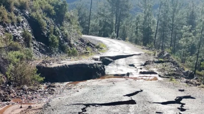 Alanya'da Kapalı Yollar İçin Yoğun Çalışmalar Devam Ediyor!