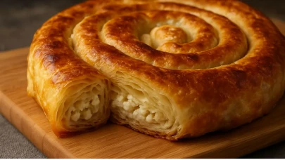 Fırını olanlar bile artık bu yöntemi kullanıyor! 3 yufkayla 10 dakikada çıtır börek tarifi