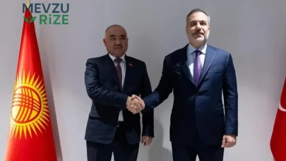 Bakan Fidan, Kırgızistan Parlamento Başkanı ile Ankara'da bir araya geldi!
