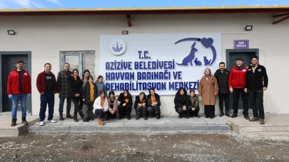 Aziziye Belediyesi’nden Anlamlı Buluşma: Minik Yürekler Patili Dostlarla Kucaklaştı