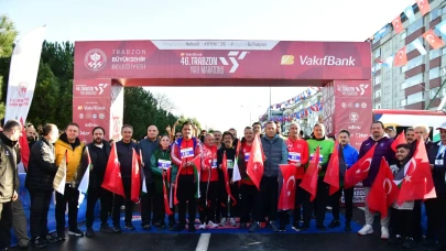 Trabzon’da Uluslararası Yarı Maraton Coşkusu